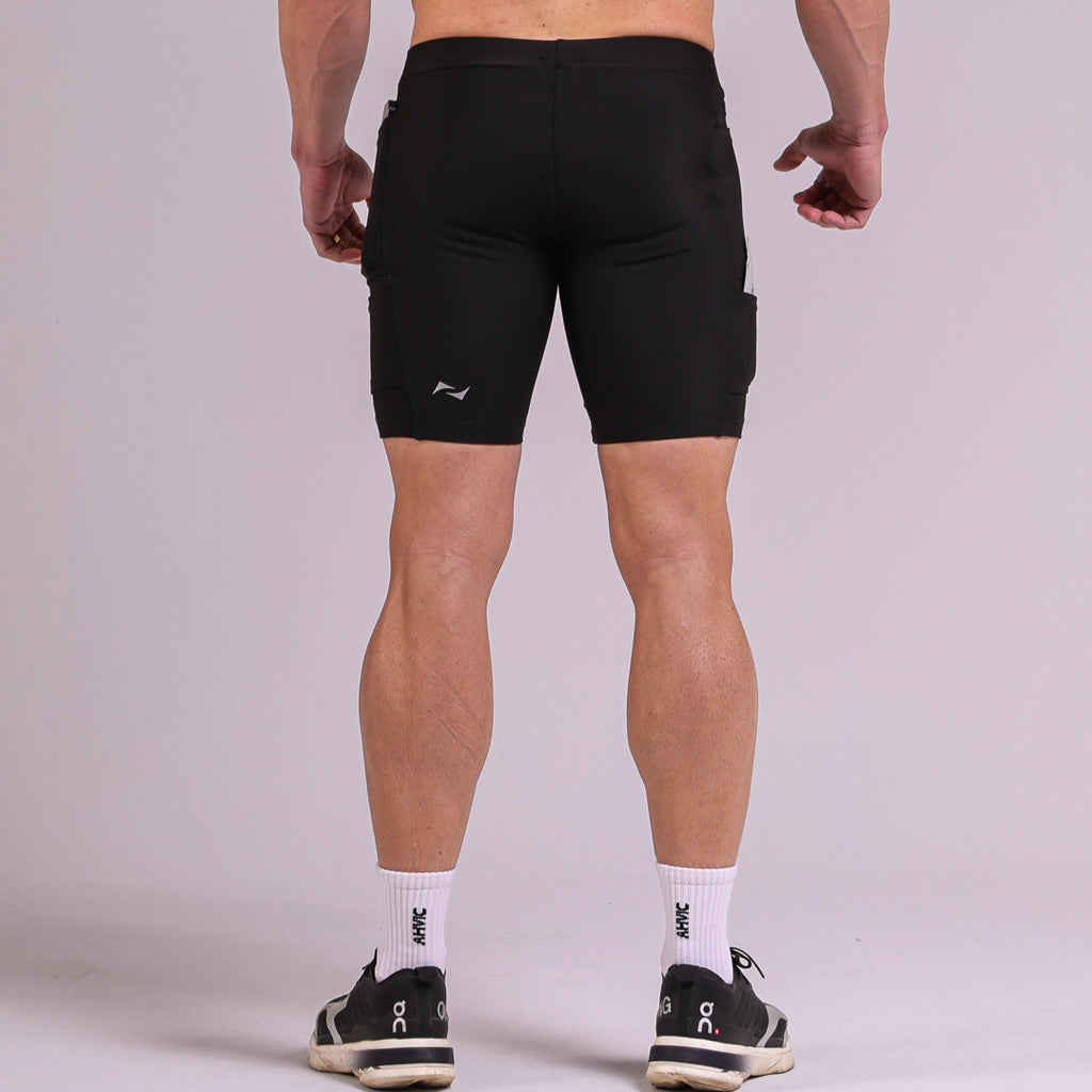 Bermuda Masculina RunDrop 4 Preto