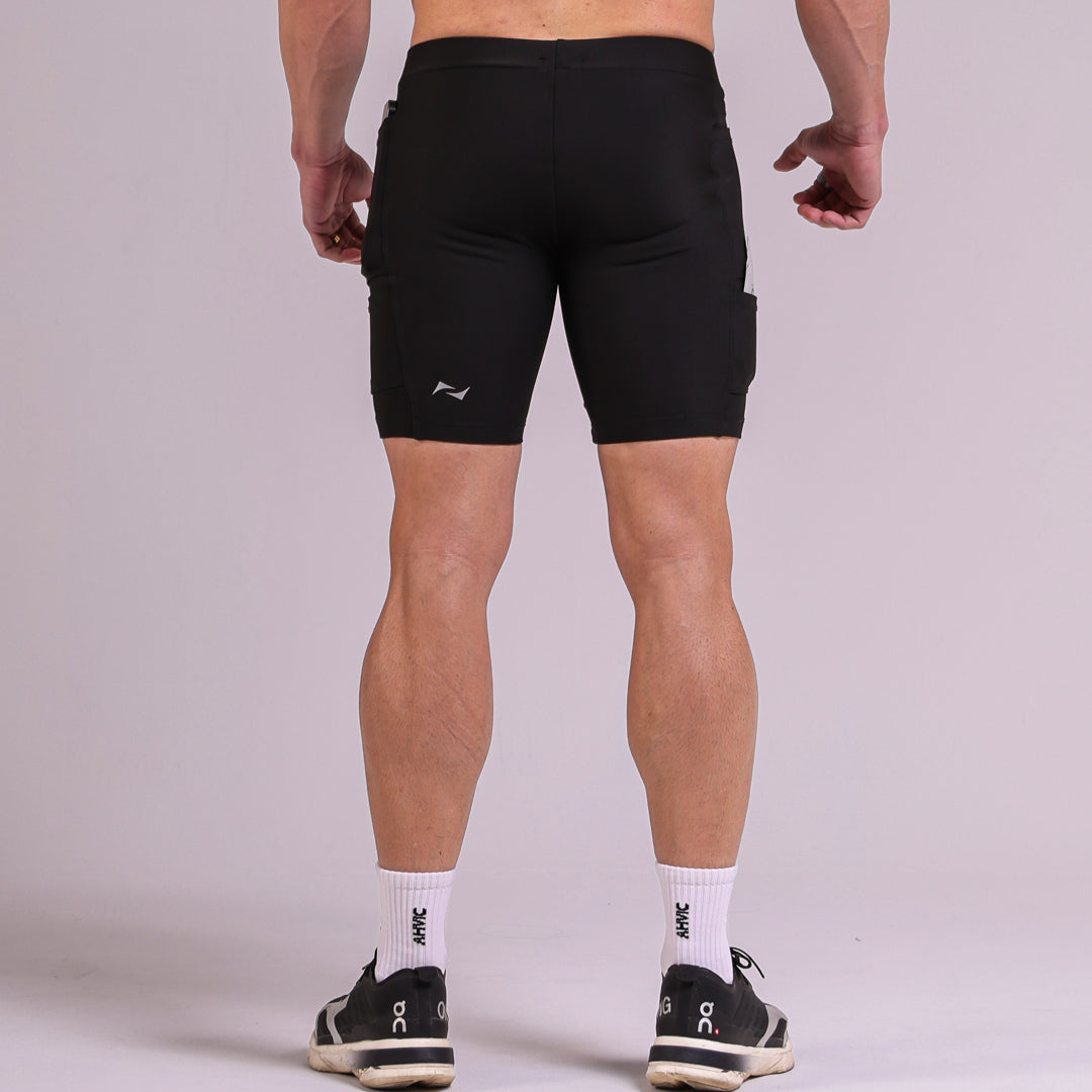 Bermuda Masculina RunDrop 4 Preto