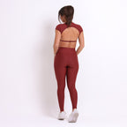 Legging Betina Drop Madder Brown