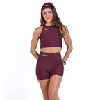 Short Adrianna Invisible Pocket Malbec