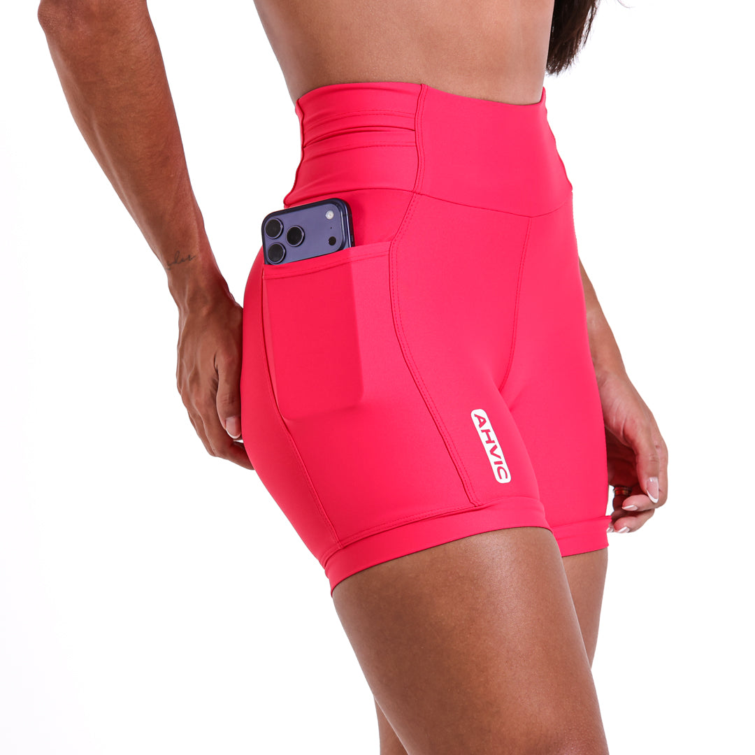 Short Ipanema com bolso  Vermelho