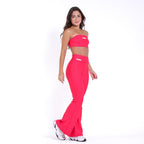 Legging Flare Alma Vermelho