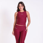 Regata Poly Run Pocket Bordô