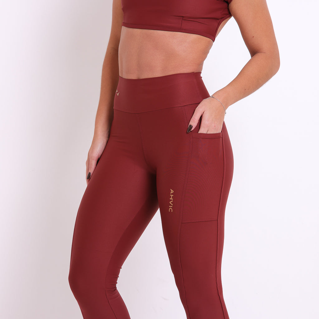 Legging Betina Drop Madder Brown