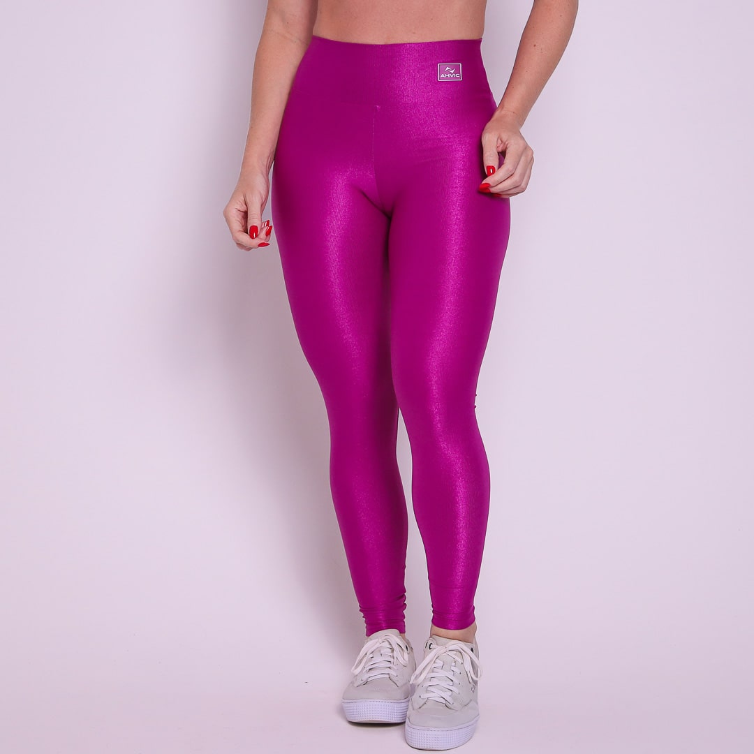 Legging Nalu Aveludado  Púrpura