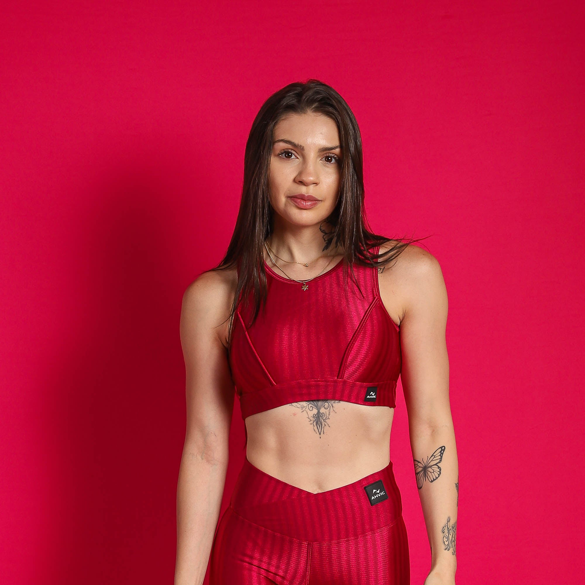 Top Carol Flexi  Cereja