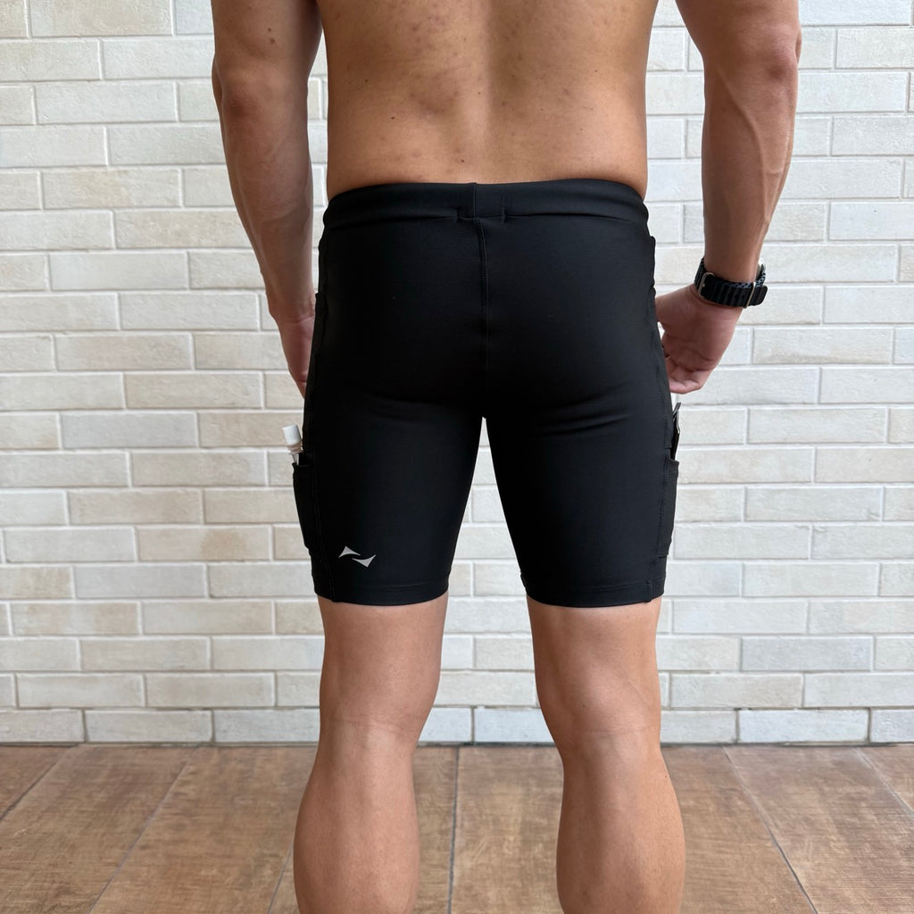 Bermuda Masculina RunDrop 4 Preto