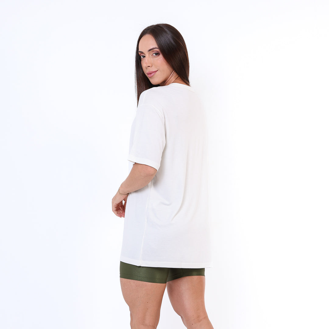 Camisão Branco Equilibrisse