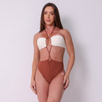 Maiô Santorini Caramelo