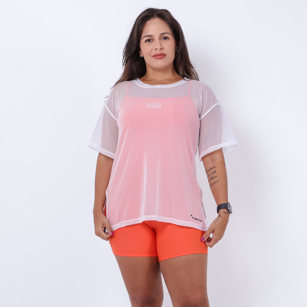 Blusão de Tule Branca