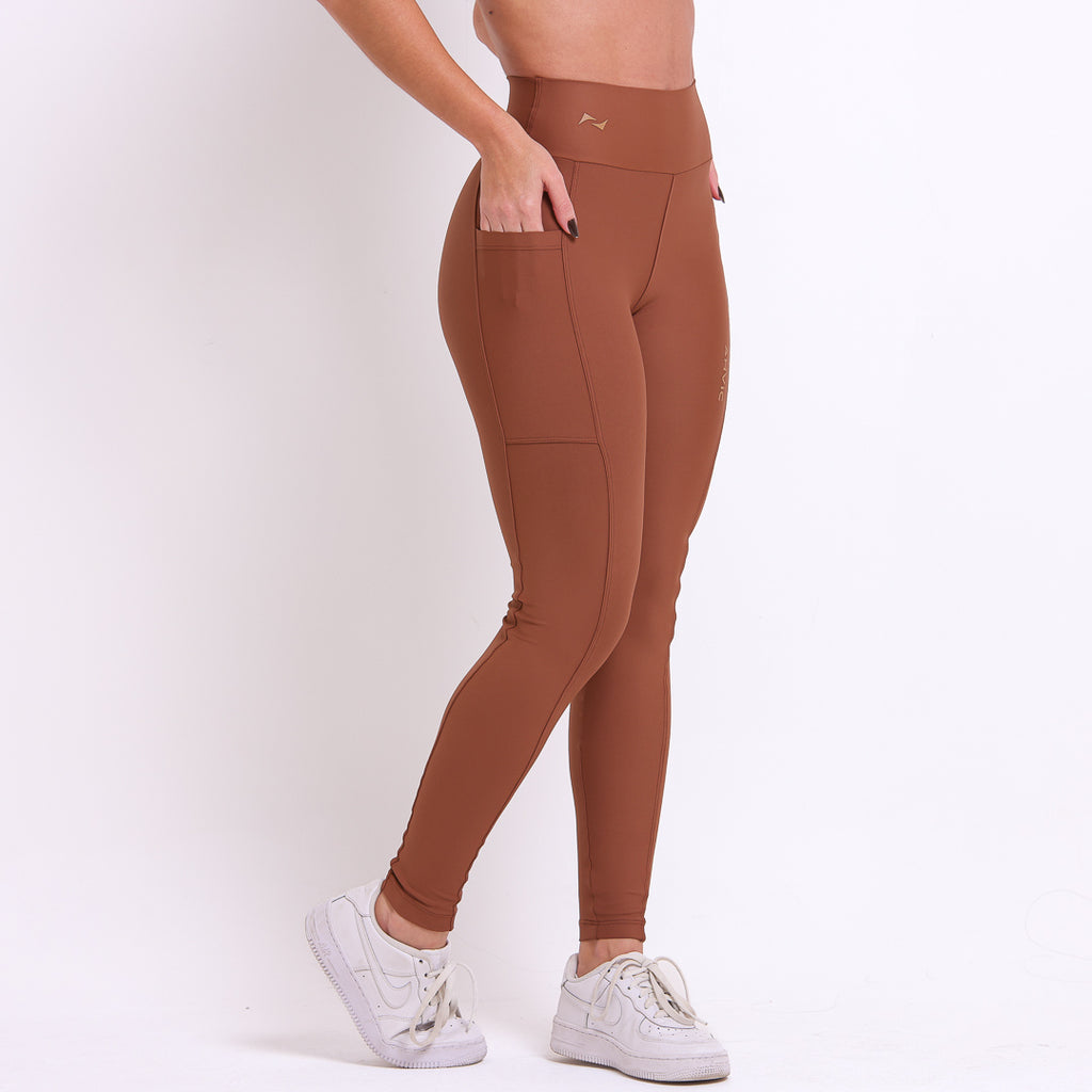 Legging Betina Drop Chocolate