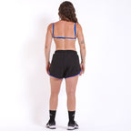 Short Summer Tactel Preto Bicolor