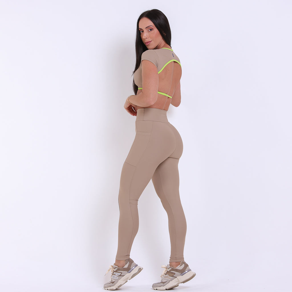 Legging Betina Drop Cappuccino