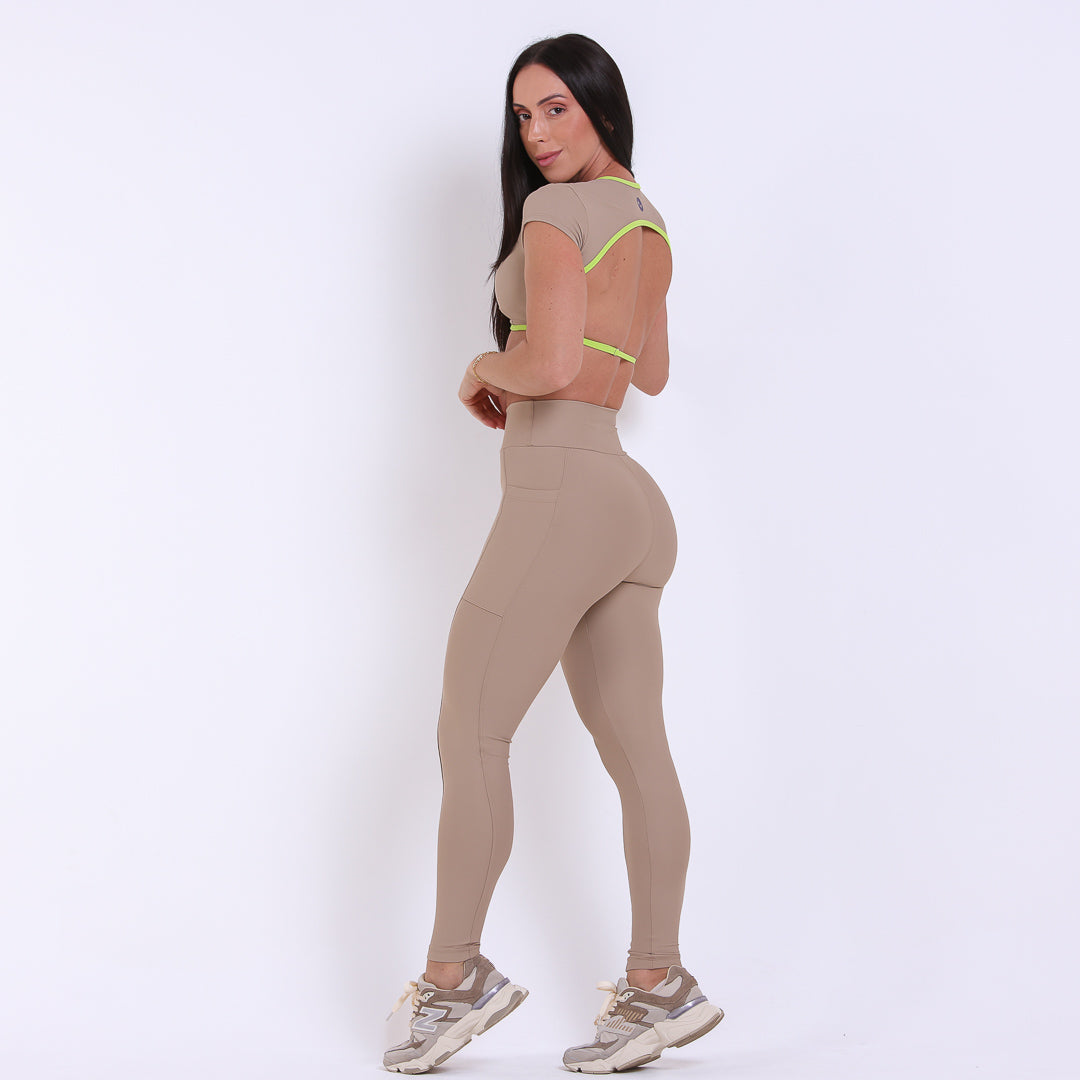 Legging Betina Drop Cappuccino