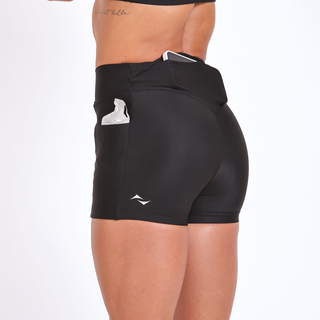 Short Boss Run Preto