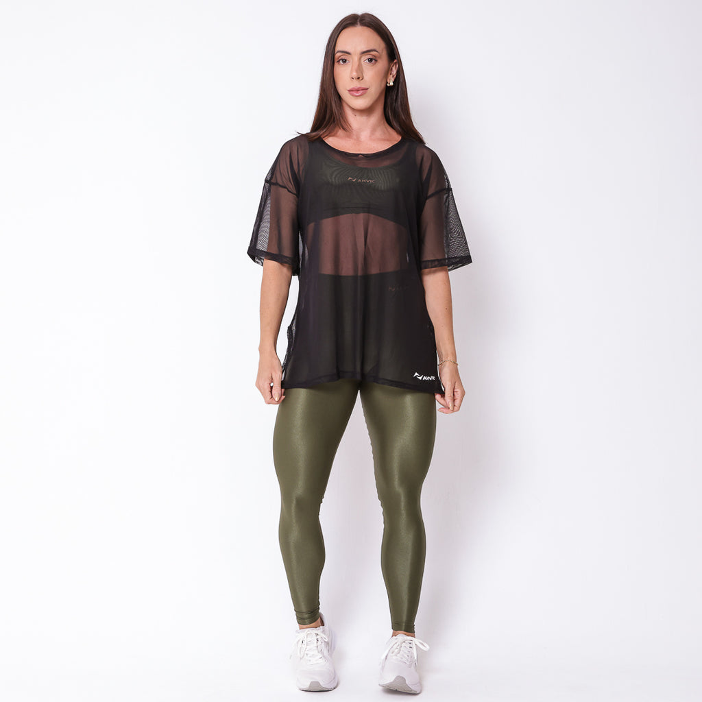 Blusão de Tule Preto