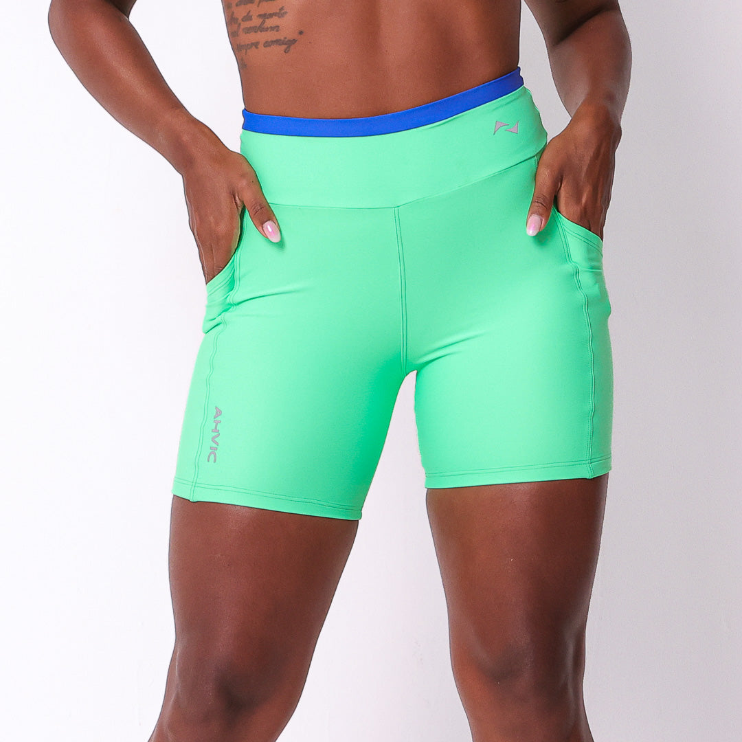 Short Tai Drop  Verde Menta