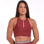Top Susana Pocket Madder Brown