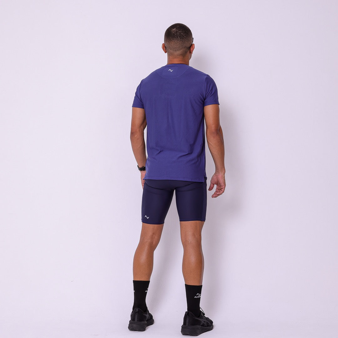 Camiseta Masculina Modal Azul