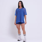 Blusão de Tule Azul