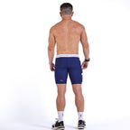 Bermuda Masculina QuadRun Drop Azul Marinho