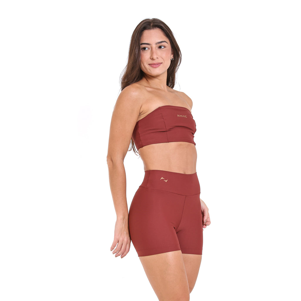Short Alma Madder Brown