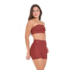 Short Alma Madder Brown