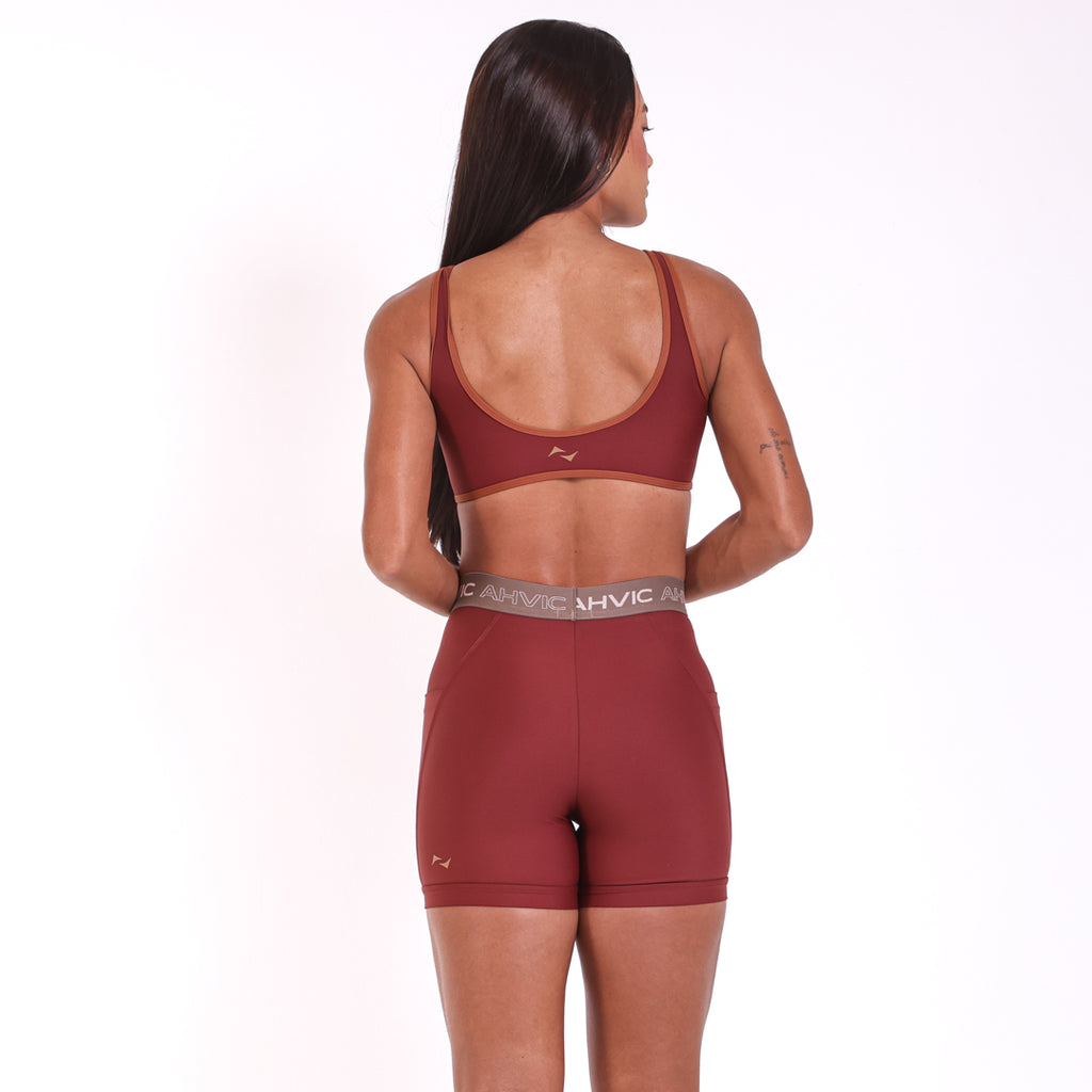 Top Pulse Drop Madder Brown