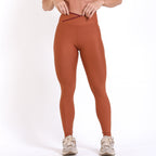 Legging Rise Drop Amendoa