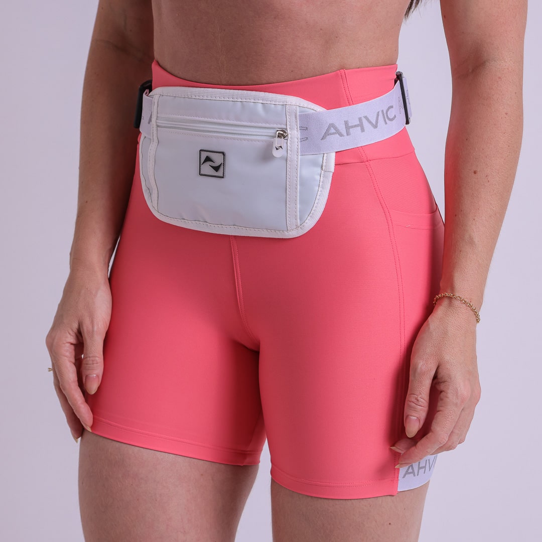 Pochete Branca Rafa de Corrida Slim