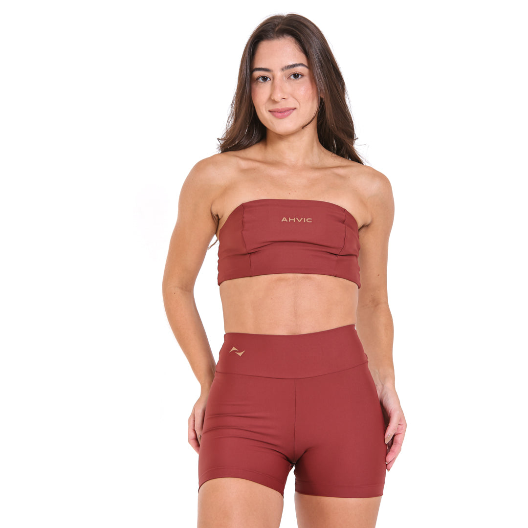 Short Alma Madder Brown