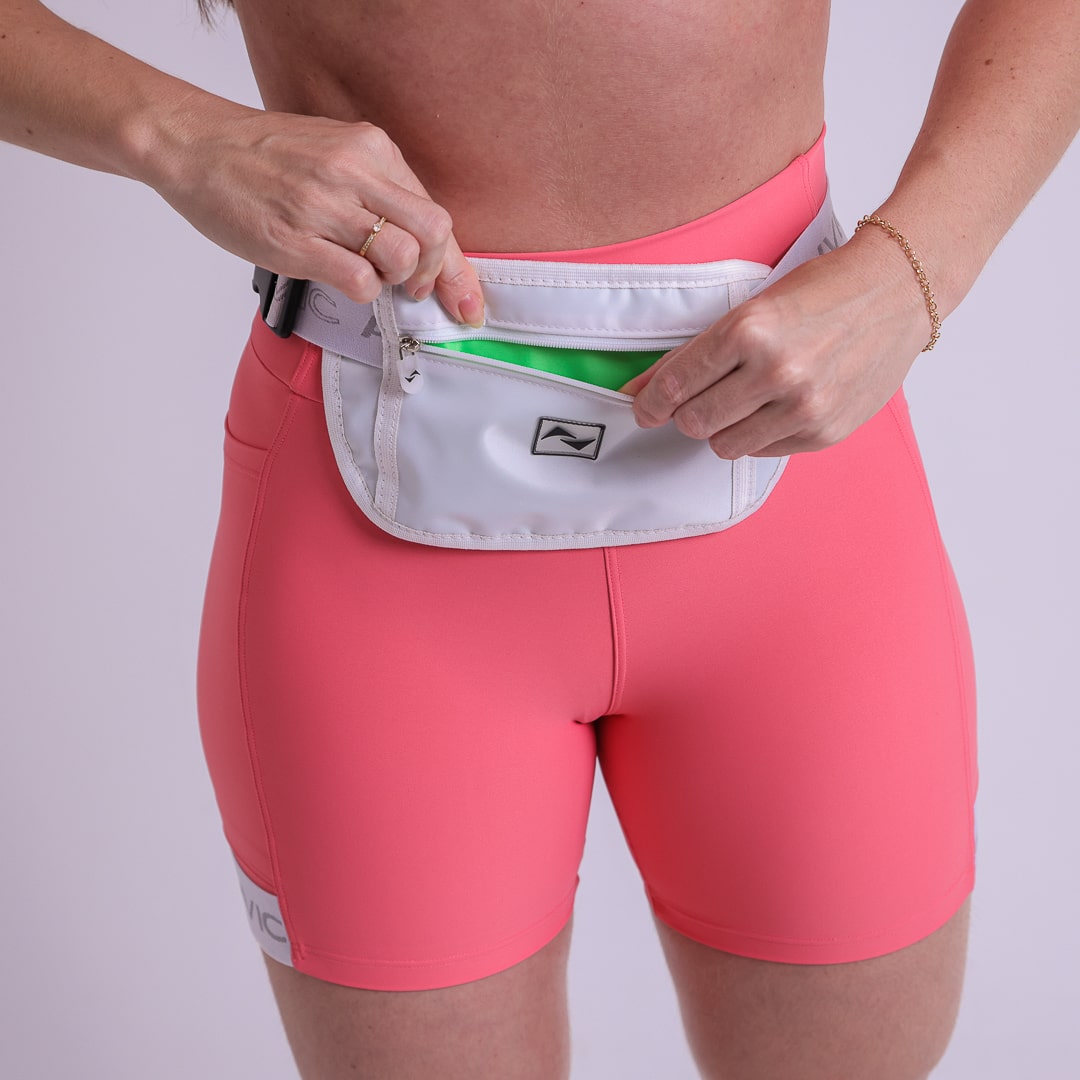 Pochete Branca Rafa de Corrida Slim