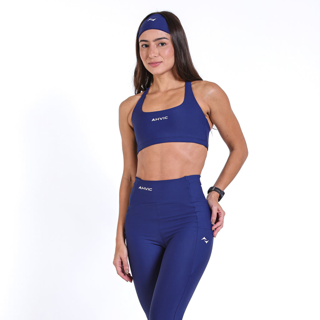 Top Adrianna Azul Marinho