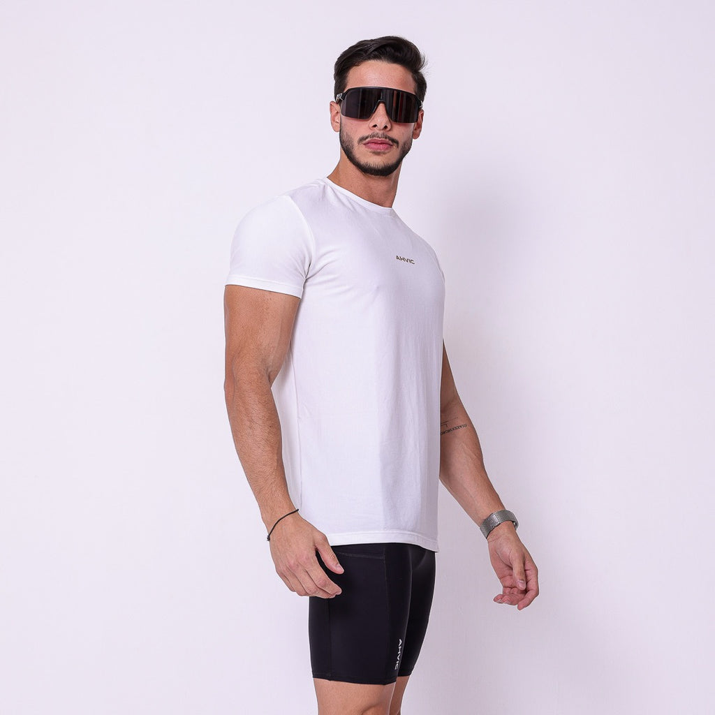 Camiseta Masculina Modal Branca