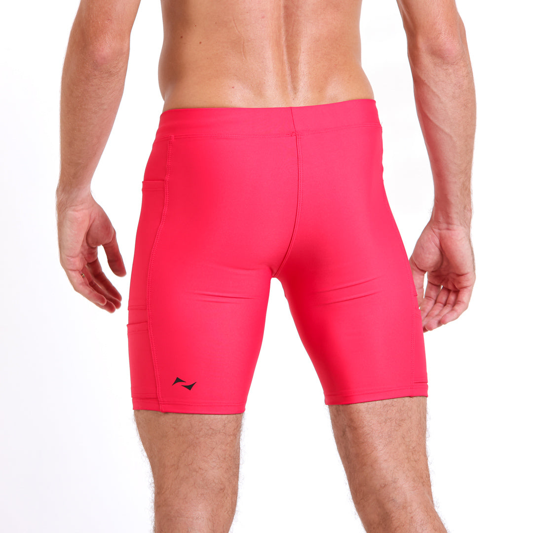 Bermuda Masculina RunDrop 4 Vermelho
