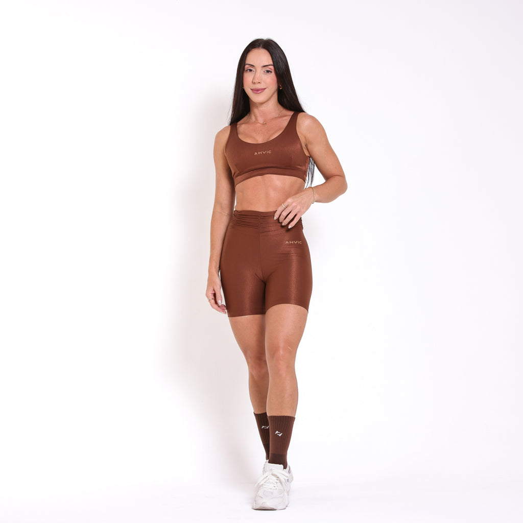 Top Tai Aveludado Chocolate