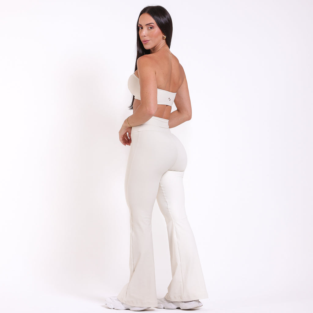 Legging Flare Alma Off White