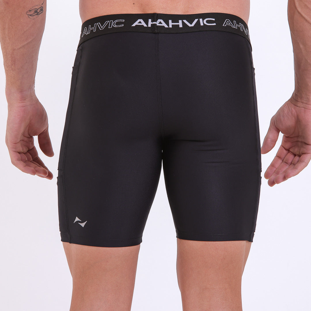 Bermuda Masculina QuadRun Pro Preto