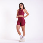 Short Adrianna Invisible Pocket Bordô