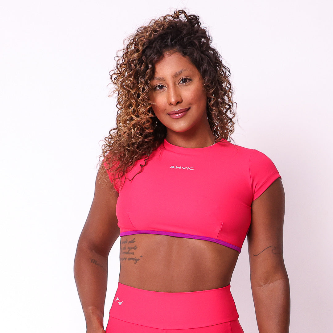 Top Betina Drop  Vermelho