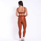 Legging Lorena Aveludada Amendoa