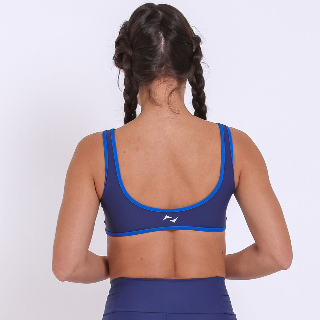 Top Pulse Drop Azul Marinho