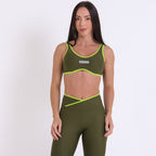 Legging Rise Drop Militar