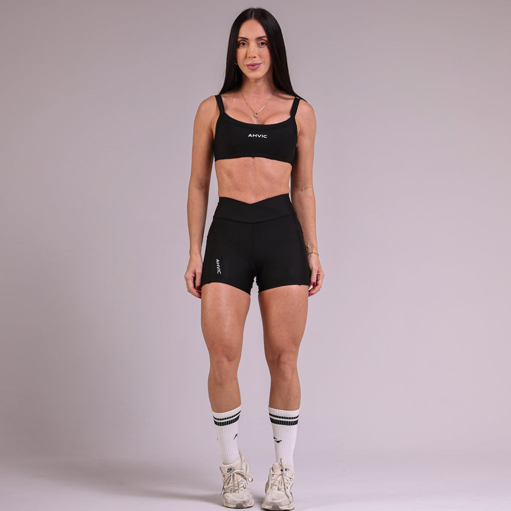 Short Boss Run Preto