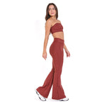 Legging Flare Alma Madder Brown