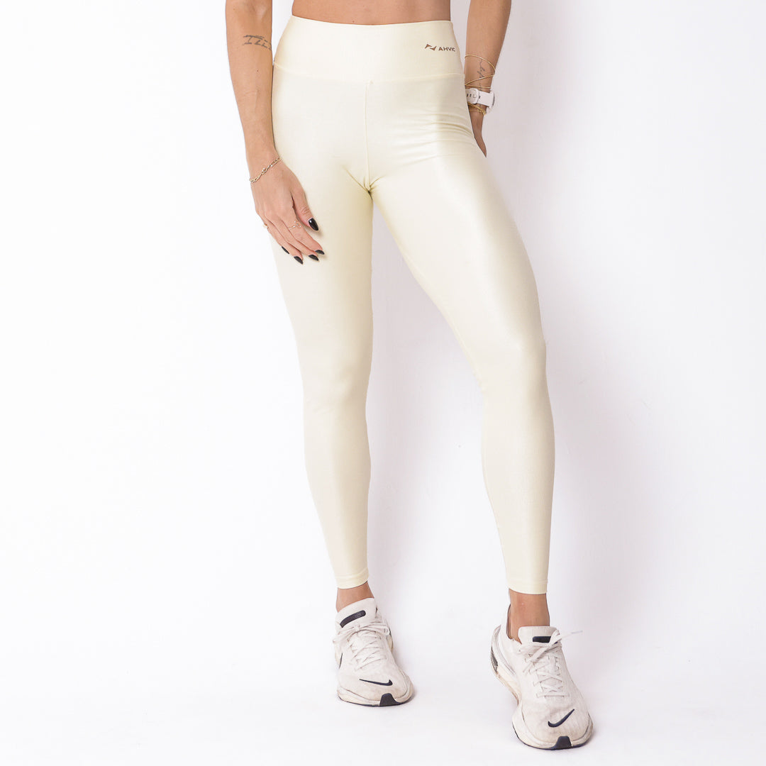 Legging Nalu Aveludado Manteiga