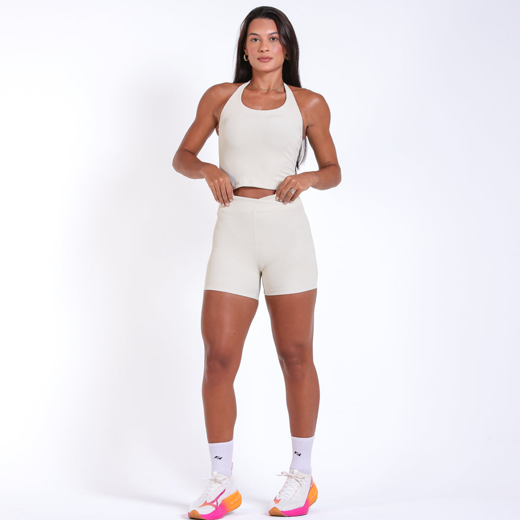 Short Busy Off White