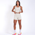 Short Busy Off White