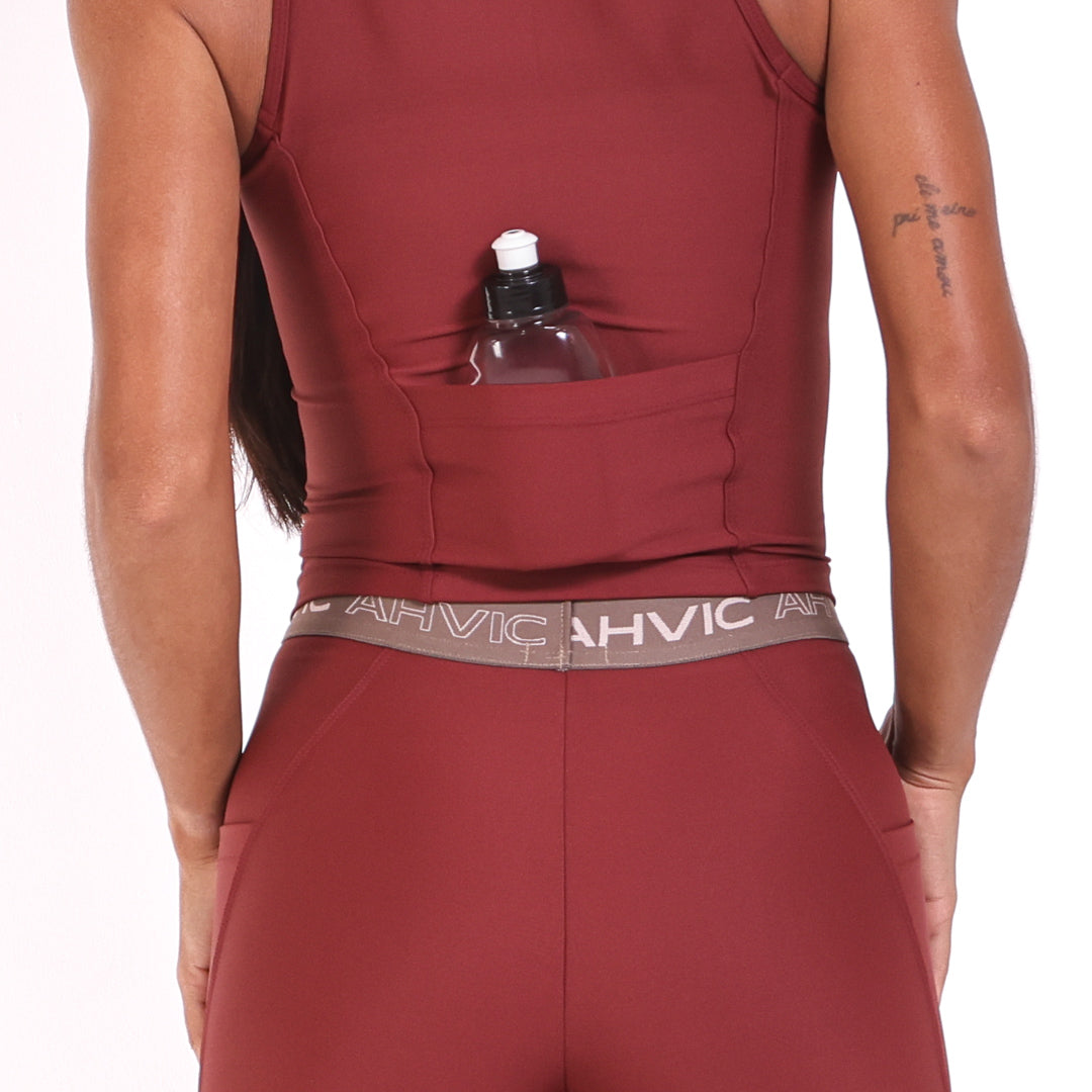 Regata Poly Run Pocket Madder Brown