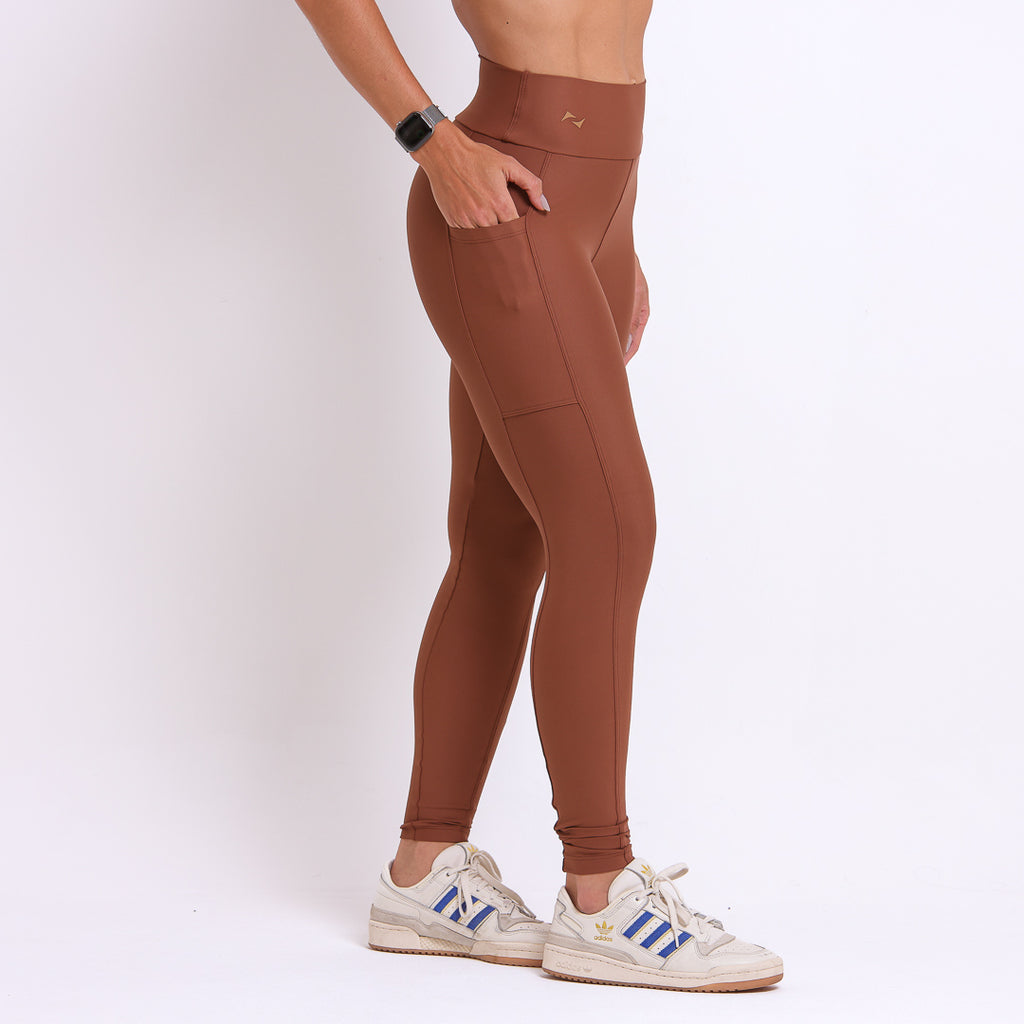 Legging Betina Drop Chocolate
